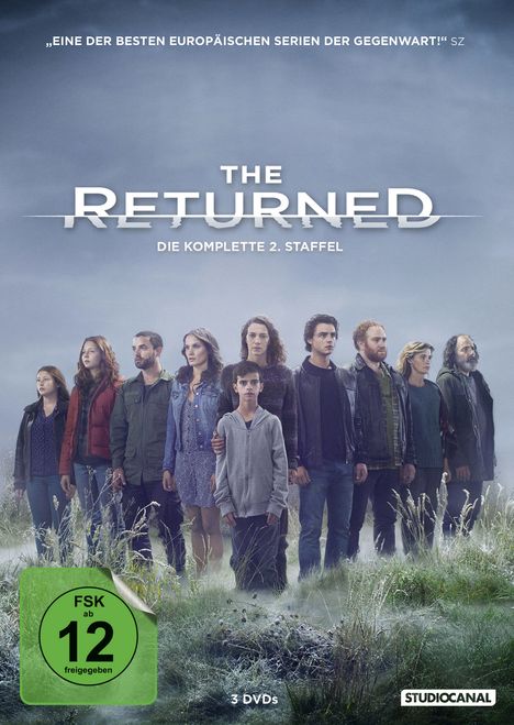 The Returned Season 2, 3 DVDs