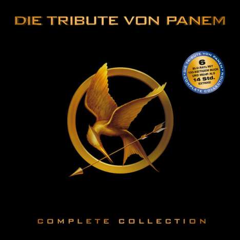 Die Tribute von Panem (Limited Complete Collection) (Blu-ray), 6 Blu-ray Discs