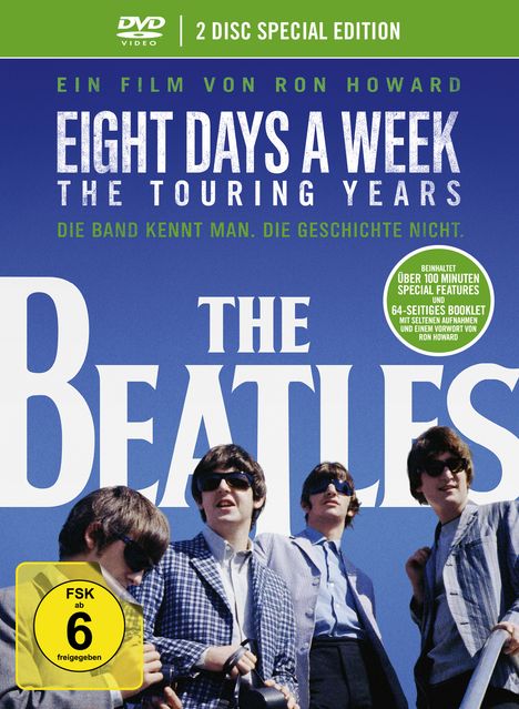 The Beatles: Eight Days A Week - The Touring Years (OmU) (Special-Edition) (Digipak), 2 DVDs