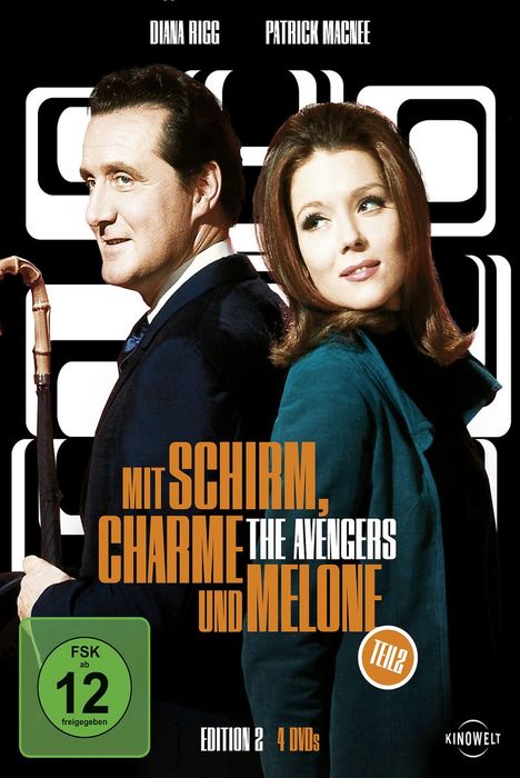 Mit Schirm, Charme und Melone Edition 2, 8 DVDs