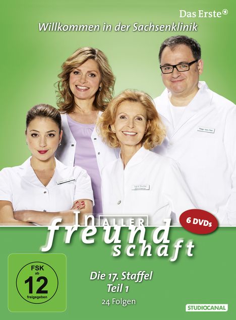 In aller Freundschaft Staffel 17 Box 1, 6 DVDs