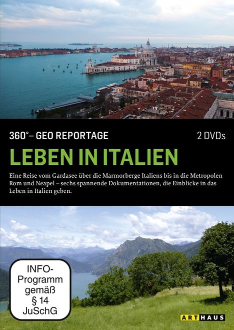 360° Geo-Reportage: Leben in Italien, DVD