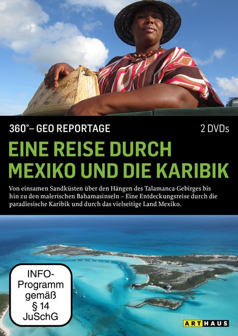 360° Geo-Reportage: Eine Reise durch Mexiko und die Karibik, DVD