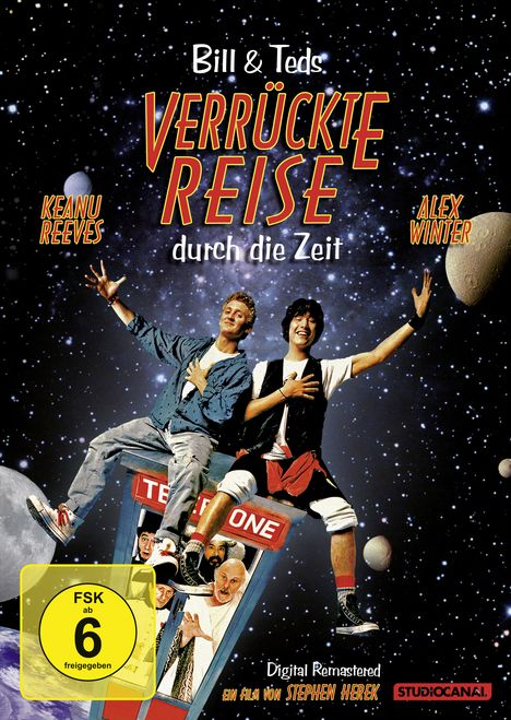 Bill &amp; Teds verrückte Reise durch die Zeit, DVD