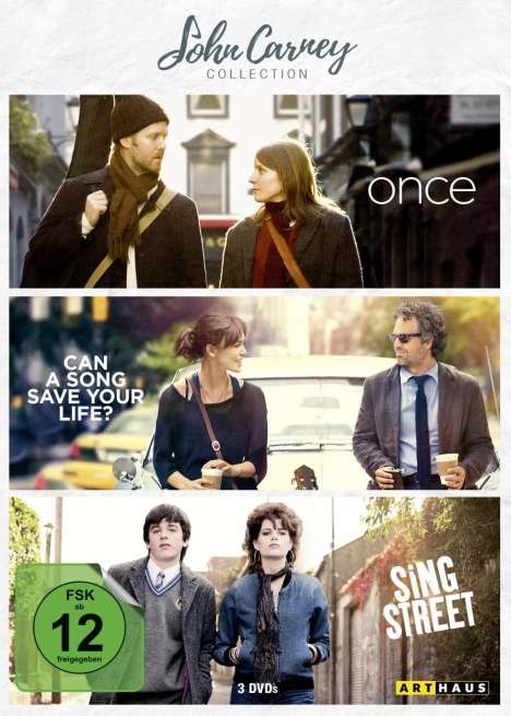 John Carney Collection, 3 DVDs