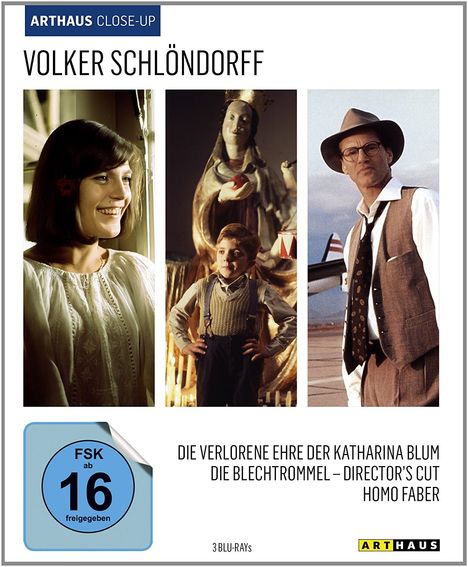 Volker Schlöndorff Arthaus Close-Up (Blu-ray), 3 Blu-ray Discs