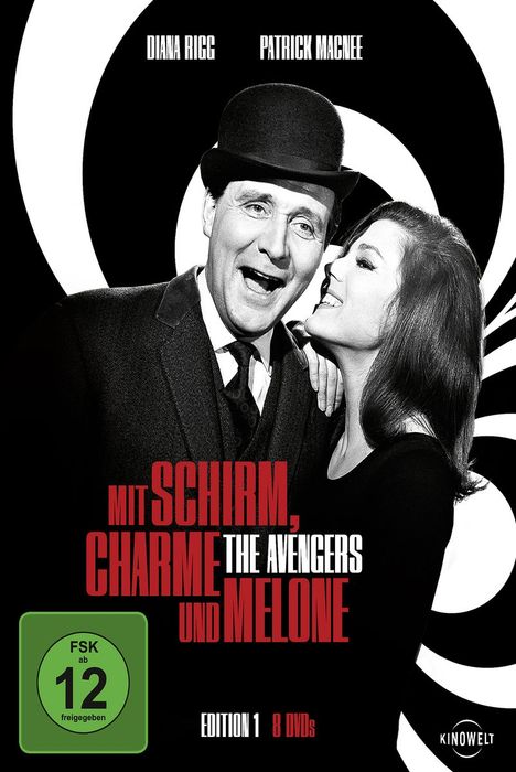 Mit Schirm, Charme und Melone Edition 1, 8 DVDs