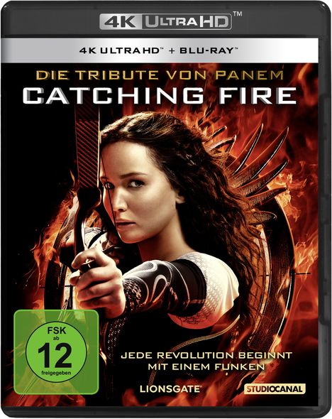 Die Tribute von Panem - Catching Fire (Ultra HD Blu-ray &amp; Blu-ray), 1 Ultra HD Blu-ray und 1 Blu-ray Disc