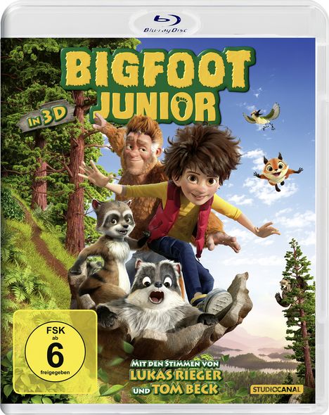 Bigfoot Junior (3D Blu-ray), Blu-ray Disc