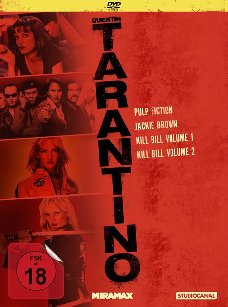 Tarantino Collection, 4 DVDs