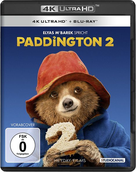 Paddington 2 (Ultra HD Blu-ray &amp; Blu-ray), 1 Ultra HD Blu-ray und 1 Blu-ray Disc