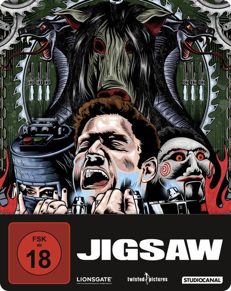 Jigsaw (Blu-ray im Steelbook), Blu-ray Disc