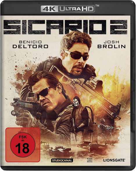 Sicario 2: Soldado (Ultra HD Blu-ray &amp; Blu-ray), 1 Ultra HD Blu-ray und 1 Blu-ray Disc