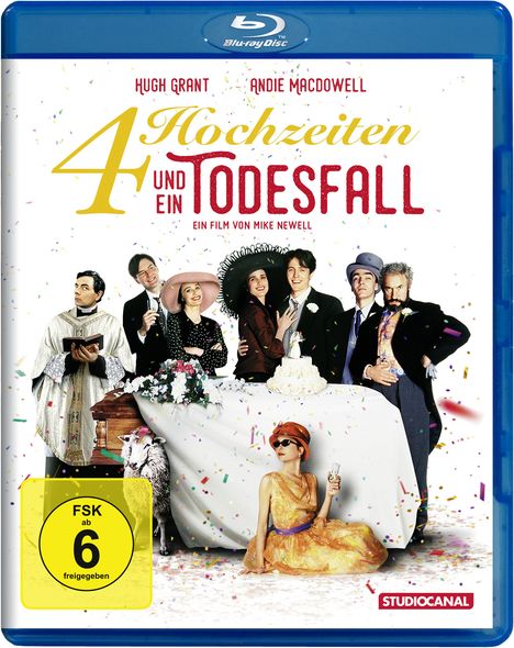 Vier Hochzeiten und ein Todesfall (Blu-ray), Blu-ray Disc