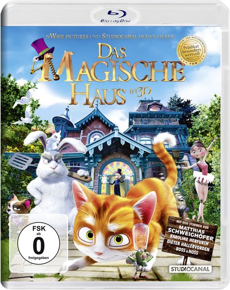 Das magische Haus (3D Blu-ray), Blu-ray Disc