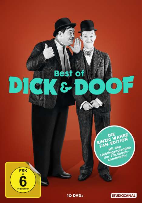 Best of Dick &amp; Doof (Fan-Edition), 10 DVDs