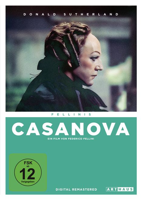 Fellinis Casanova, DVD