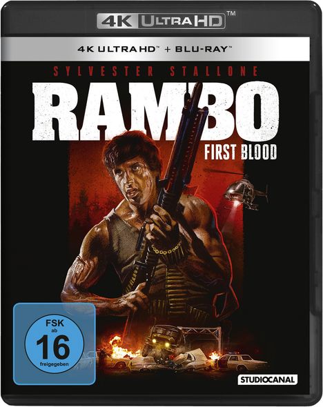Rambo (Ultra HD Blu-ray &amp; Blu-ray), 1 Ultra HD Blu-ray und 1 Blu-ray Disc