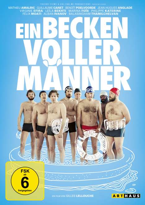 Ein Becken voller Männer, DVD