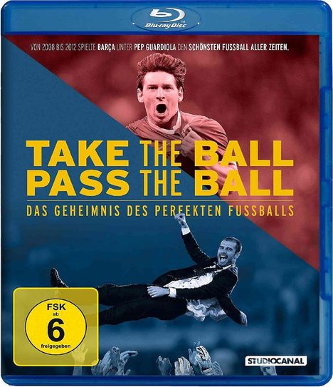 Take the Ball Pass the Ball - Das Geheimnis des perfekten Fußballs (OmU) (Blu-ray), Blu-ray Disc