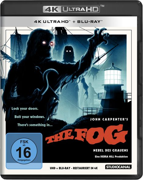 The Fog - Nebel des Grauens (Ultra HD Blu-ray &amp; Blu-ray), 1 Ultra HD Blu-ray und 1 Blu-ray Disc