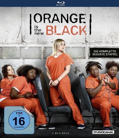 Orange is the New Black Staffel 6 (Blu-ray), 4 Blu-ray Discs