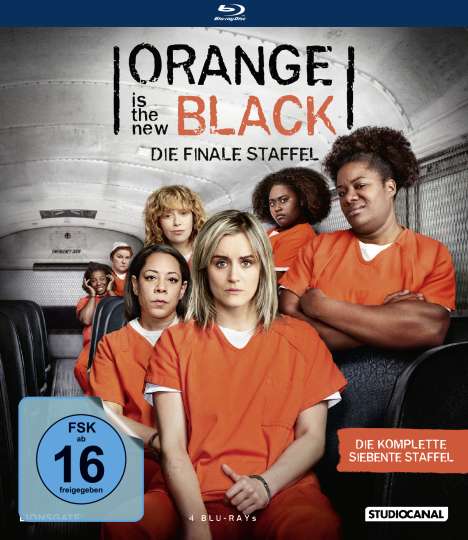 Orange is the New Black Staffel 7 (finale Staffel) (Blu-ray), 4 Blu-ray Discs