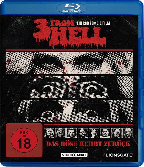 3 From Hell (Blu-ray), Blu-ray Disc