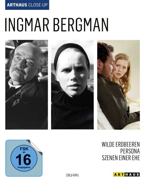 Ingmar Bergman Arthaus Close-Up (Blu-ray), 3 Blu-ray Discs
