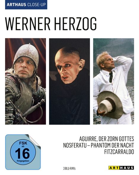 Werner Herzog Arthaus Close-Up (Blu-ray), 3 Blu-ray Discs