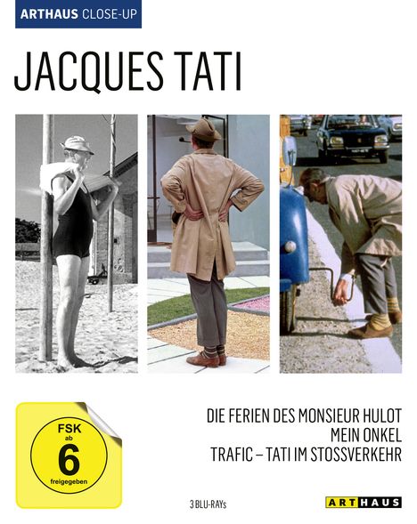 Jacques Tati Arthaus Close-Up (Blu-ray), 3 Blu-ray Discs