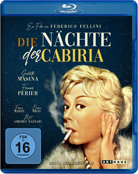Die Nächte der Cabiria (Blu-ray), Blu-ray Disc