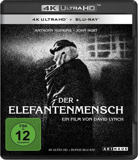 Der Elefantenmensch (Ultra HD Blu-ray &amp; Blu-ray), 1 Ultra HD Blu-ray und 1 Blu-ray Disc
