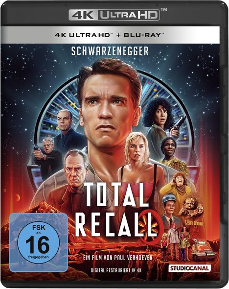 Total Recall (1990) (Ultra HD Blu-ray &amp; Blu-ray), 1 Ultra HD Blu-ray und 1 Blu-ray Disc