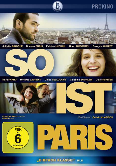 So ist Paris, DVD