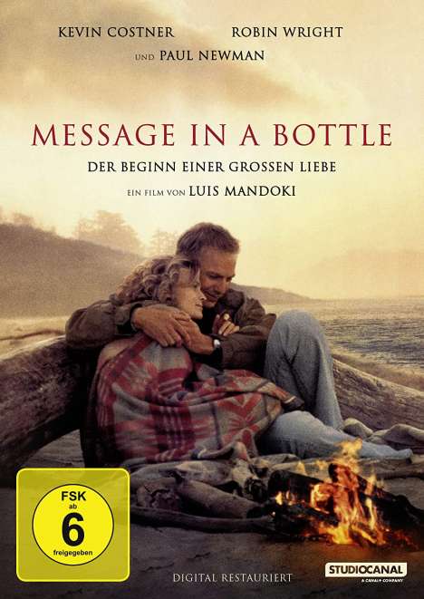 Message in a Bottle, DVD