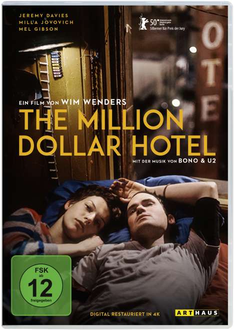 The Million Dollar Hotel (Special Edition), DVD
