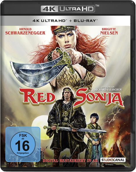 Red Sonja (Special Edition) (Ultra HD Blu-ray &amp; Blu-ray), 1 Ultra HD Blu-ray und 1 Blu-ray Disc
