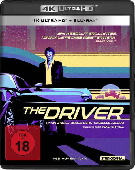 The Driver (1978) (Special Edition) (Ultra HD Blu-ray &amp; Blu-ray), 1 Ultra HD Blu-ray und 1 Blu-ray Disc