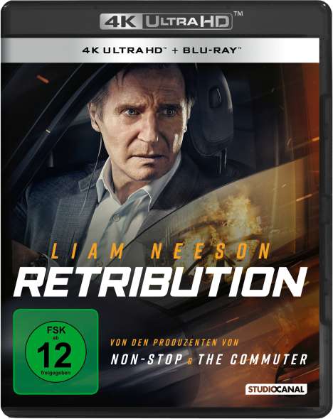 Retribution (2023) (Ultra HD Blu-ray &amp; Blu-ray), 1 Ultra HD Blu-ray und 1 Blu-ray Disc