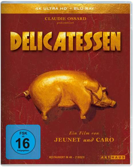 Delicatessen (Ultra HD Blu-ray &amp; Blu-ray), 1 Ultra HD Blu-ray und 1 Blu-ray Disc