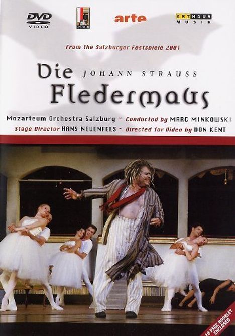 Johann Strauss II (1825-1899): Die Fledermaus, DVD