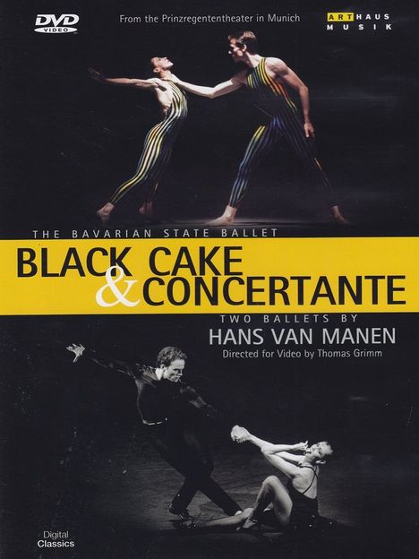 Bayerisches Staatsballett:Black Cake &amp; Concertante, DVD
