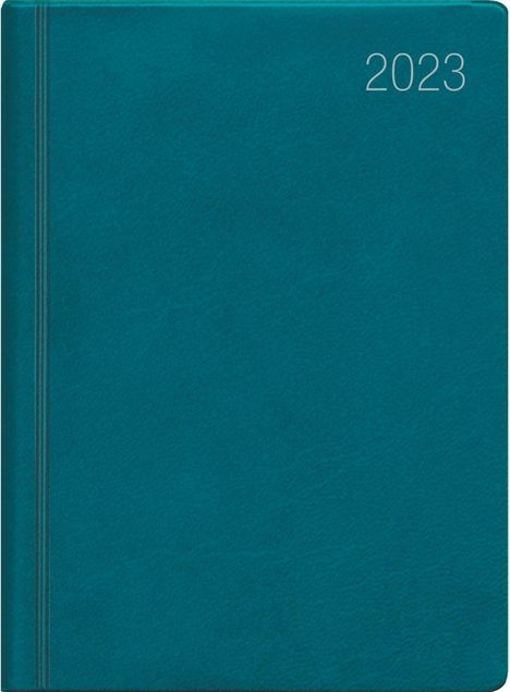 Taschenkalender türkis 2023 10,2x14,2, Buch