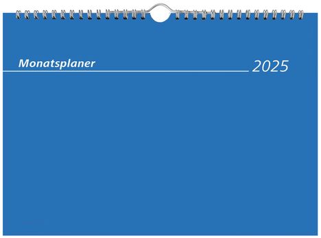 Zettler - Monatsterminkalender 2025 weiß,29,7x21cm, Tischkalender mit 1 Monat auf 1 Seite, Zweimonatsübersicht, viel Platz für Notizen, Drahtkammbindung und deutsches Kalendarium, Kalender