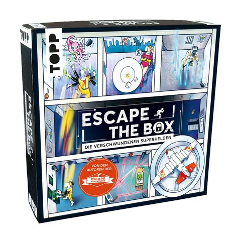 Simon Zimpfer: Escape The Box - Die verschwundenen Superhelden, Diverse