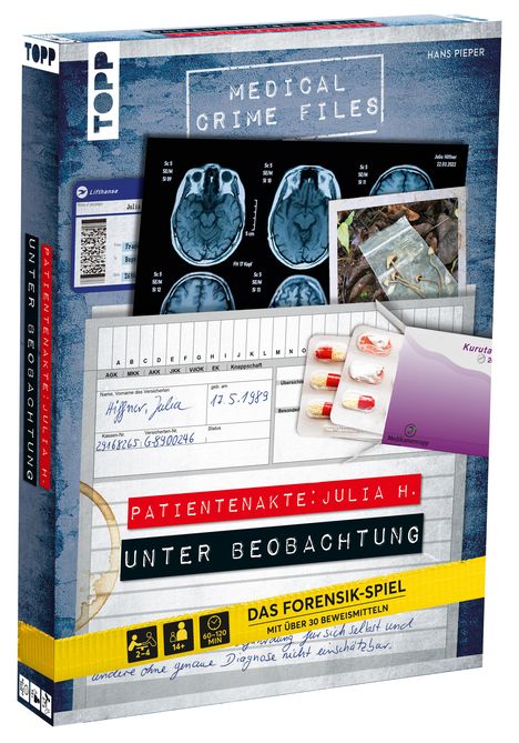 Hans Pieper: Medical Crime Files - Patientenakte: Julia H. - Unter Beobachtung, Spiele