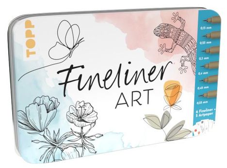 Frechverlag: Fineliner Art Designdose, Diverse
