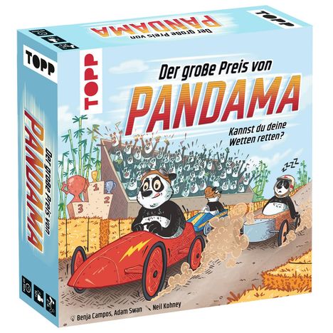 Adam Swan: Der große Preis von Pandama - Kannst du deine Wetten retten?, Spiele