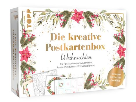 Die kreative Postkartenbox: Weihnachten., Diverse